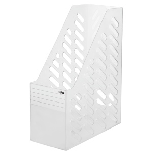 Suport vertical pentru cataloage, A4, plastic, transparent, HAN Klassik XXL - Img 1