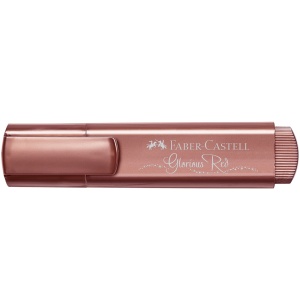 Textmarker FABER-CASTELL 1546 Metallic, rosu