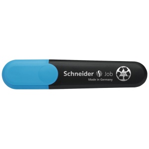 Textmarker, varf tesit 1-5mm, albastru, SCHNEIDER Job - Img 2