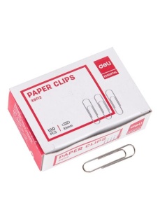 Agrafe birou, 33 mm, 100 buc/cutie, DELI