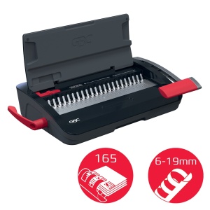 Aparat de indosariat cu inele plastic CB12 GBC CombBind - Img 3