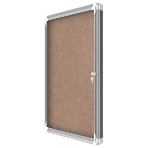 Avizier pluta pentru interior, 6 x A4, rama metalica, NOBO - Img 2