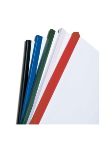 Bagheta din plastic pentru legat documente, 15 mm, 50 buc/set, alb - Img 3
