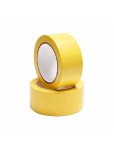Banda de marcare pentru pardoseli, 50mm x 33m, galben, BEDAX