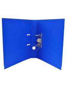 Biblioraft A4 plastifiat interior-exterior, 5 cm, albastru, OPTIMA - Img 3