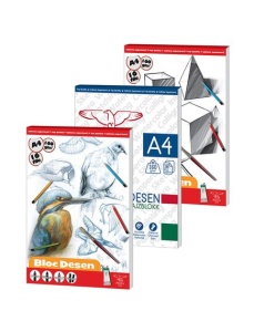 Bloc de desen A4, 160 g/mp, 16 file, PIGNA