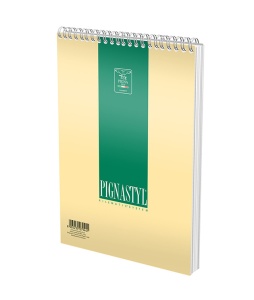 Blocnotes cu spira A4, 60 file, dictando, PIGNA Style - Img 3