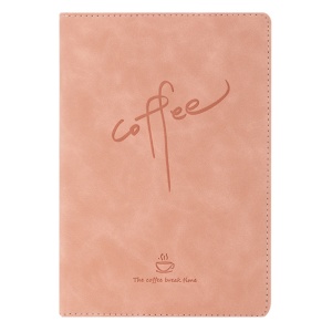 Caiet A5, 144 file, coperta imitatie piele, dictando, DELI - Img 2