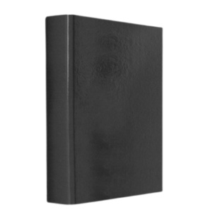 Caiet mecanic A5, 2 inele, negru, DACO