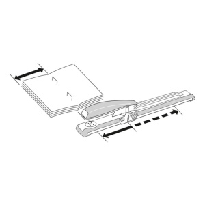 Capsator cu brat lung, 40 coli, 5560 LEITZ - Img 5