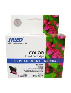 Cartus cerneala compatibil BROTHER LC 123M, MAGENTA