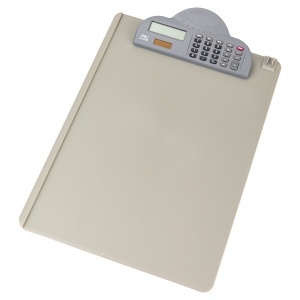 Clipboard simplu A4 portrait si calculator DELI - Img 3