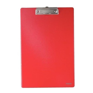 Clipboard simplu plastifiat A4, rosu, ESSELTE Standard