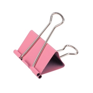 Clips color 19 mm, 40 buc./cutie, DELI - Img 3