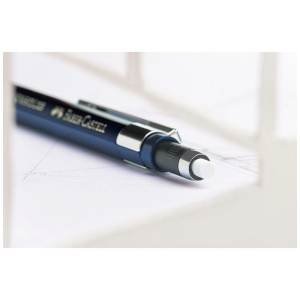 Creion mecanic, varf 0.5 mm, verde, TK-Fine Vario L FABER-CASTELL - Img 3