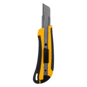 Cutter mare 18 mm, sina metalica, DELI 2064