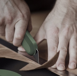 Cutter mare 18 mm, sina metalica, verde, DELI Home Series - Img 5