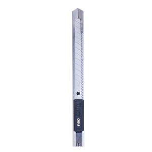 Cutter mic 9 mm, sina metalica, 2058 DELI - Img 2