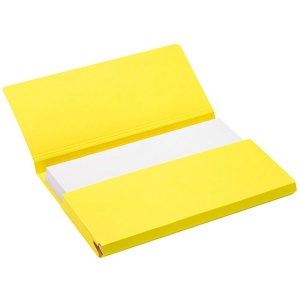 Dosar carton color, cu alonja arhivare, 250 g/mp, galben, JALEMA Secolor