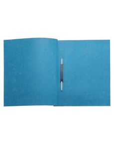 Dosar carton incopciat 1/1, 300 g/mp, 50 buc/set, albastru, PAPERLAND - Img 2