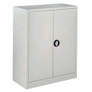 Dulap metalic cu usi batante, 92x42x120 cm, gri, CEHA