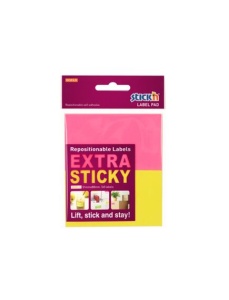 Etichete autocolante 51x88 mm, 2x30 buc/set, Extra sticky STICK'N