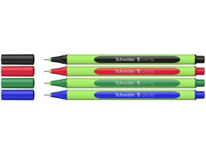 Fineliner varf 0.4 mm SCHNEIDER Line-Up, 4 culori/set - Img 2