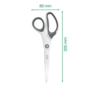 Foarfeca de birou, 20.5 cm, rosu, LEITZ Wow Titanium - Img 3