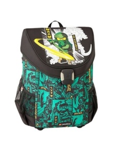 Ghiozdan scoala Easy LEGO Core Line, Ninjago Green