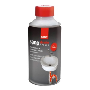 Granule pentru desfundat instalatii sanitare SANO Drain, 200 g