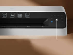 Laminator A4, cald/rece, 175 microni, DELI ET103 - Img 2