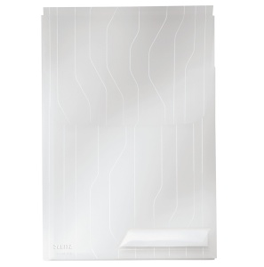 Mapa cu burduf si eticheta, 200 mic, 3 buc/set, CombiFile Jumbo LEITZ