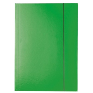 Mapa de carton, cu elastic, A4, verde, ESSELTE Economy
