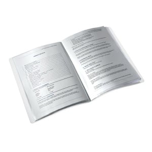 Mapa de prezentare cu 40 folii, A4, negru, coperta flexibila, LEITZ WOW - Img 2