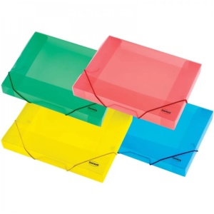 Mapa plastic A4 cu elastic si burduf 40 mm, CENTRUM