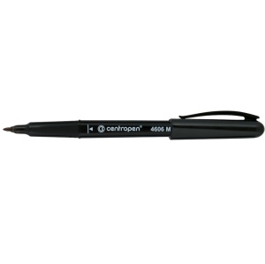 Marker CD 1.0 mm, negru, 4606 CENTROPEN