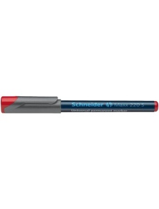 Marker permanent, varf 0.4mm, rosu, SCHNEIDER Max 220 S - Img 2