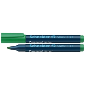 Marker permanent, varf tesit 1-4 mm, verde, SCHNEIDER Maxx 133 - Img 2