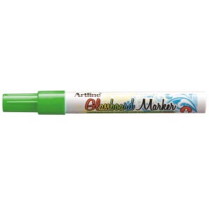 Marker tabla magnetica sticla, verde, ARTLINE Glassboard