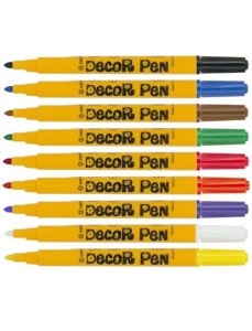 Markere pentru decoratiuni 8+1 culori/set CENTROPEN - Img 2