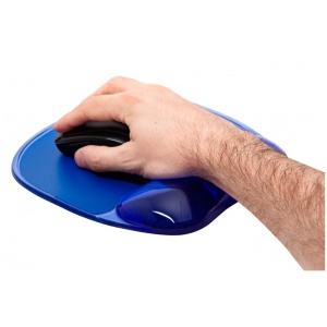 Mouse pad cu gel, albastru, Q-CONNECT Premium - Img 2