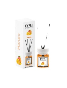 Odorizant de camera cu betisoare, 120 ml, mango, EYFEL
