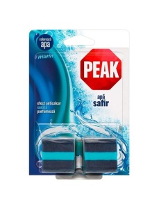 Odorizant tablete pentru bazin toaleta PEAK OUT, 2x50 g
