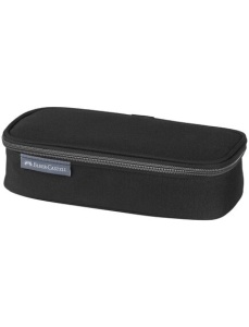 Penar neechipat, 1 fermoar, negru, FABER-CASTELL - Img 1