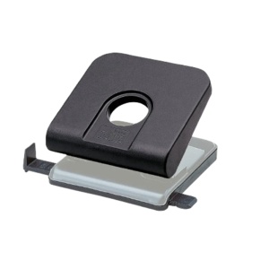 Perforator metalic, 25 coli, negru, Master NOVUS