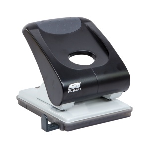 Perforator metalic, 40 coli, negru, STD P-840