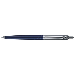 Pix metalic DIPLOMAT Equipment, albastru, scriere albastra