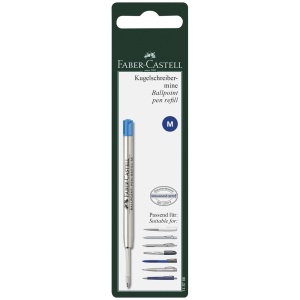 Rezerva pix metal M FABER-CASTELL - Albastru - Img 2