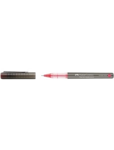 Roller 0.5 mm, varf ac, rosu, FABER-CASTELL Free Ink Needle
