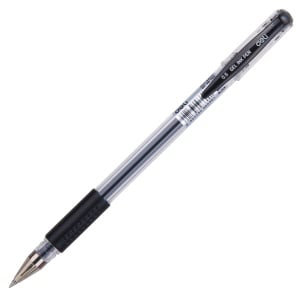 Roller cu gel, 0.5 mm, negru, DELI 6600 - Img 2